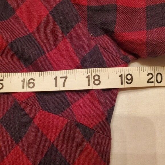 Soft Surroundings Webster Buffalo Plaid Embellished Tunic Top - Picture 10 of 11